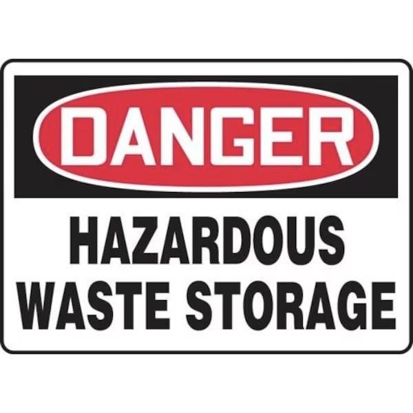 Accuform OSHA DANGER SAFETY SIGN HAZARDOUS MCHG029XP MCHG029XP - main